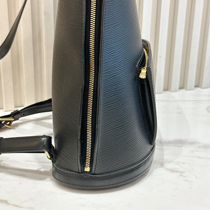 LV Gobelins Backpack in Black Epi