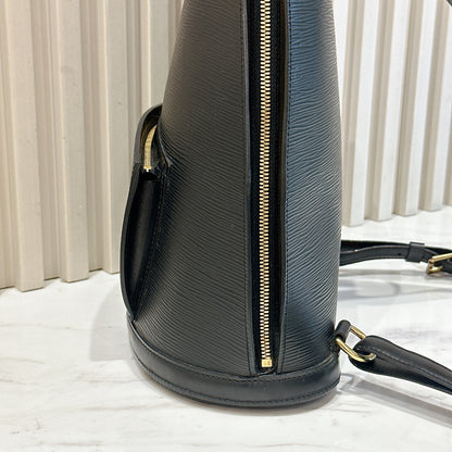 LV Gobelins Backpack in Black Epi