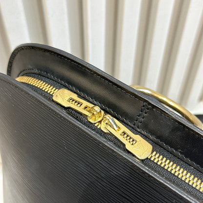 LV Gobelins Backpack in Black Epi