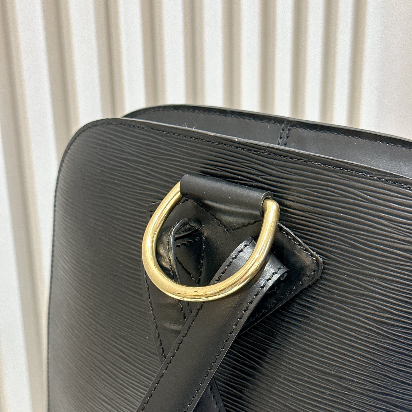 LV Gobelins Backpack in Black Epi