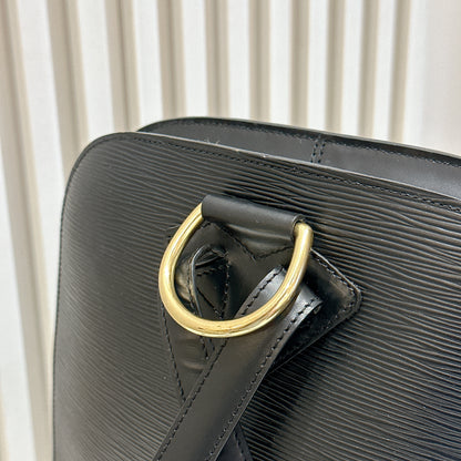 LV Gobelins Backpack in Black Epi