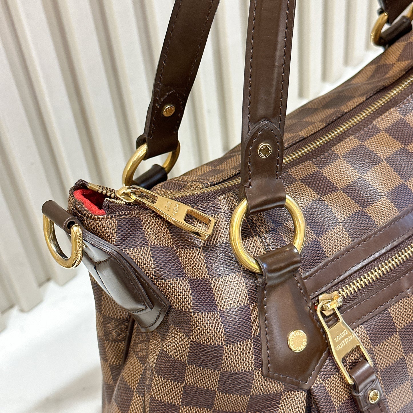 LV Damier Ebene Evora MM