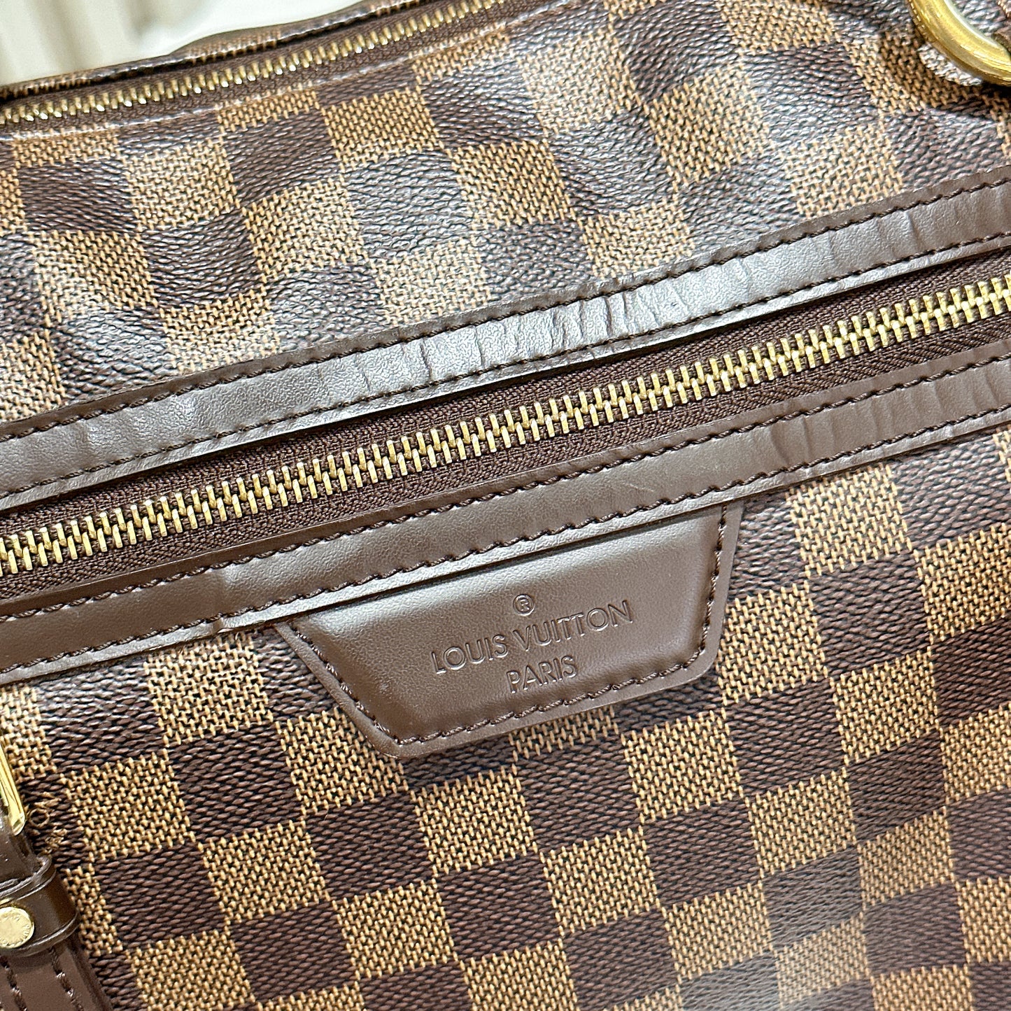 LV Damier Ebene Evora MM