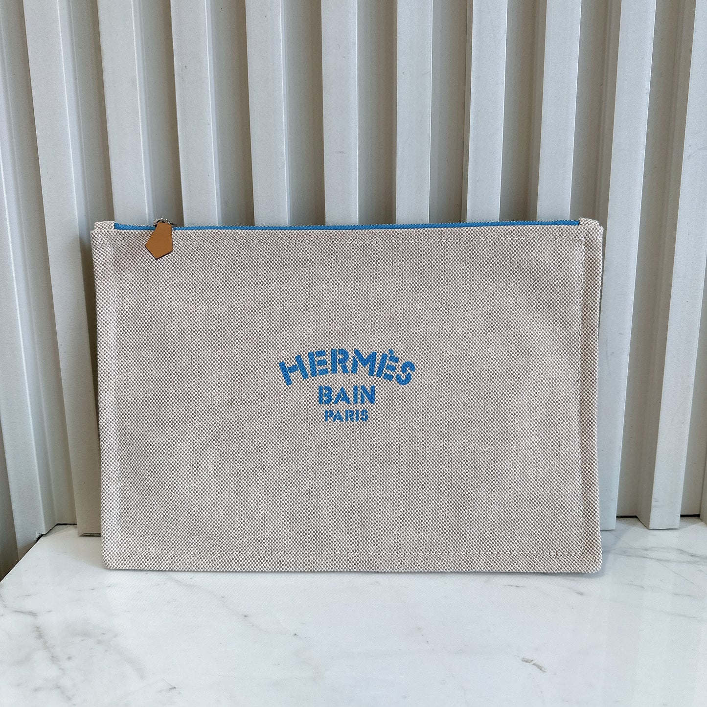 Hermes Bain Flat Yachting Pouch Case