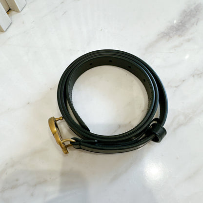Gucci Marmont Belt black GHW