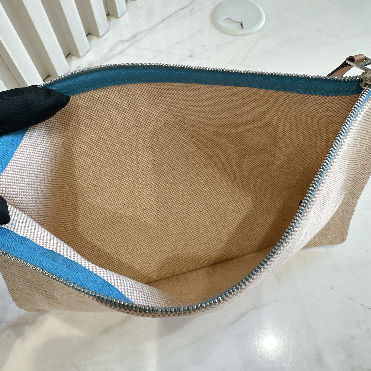 Hermes Bain Flat Yachting Pouch Case