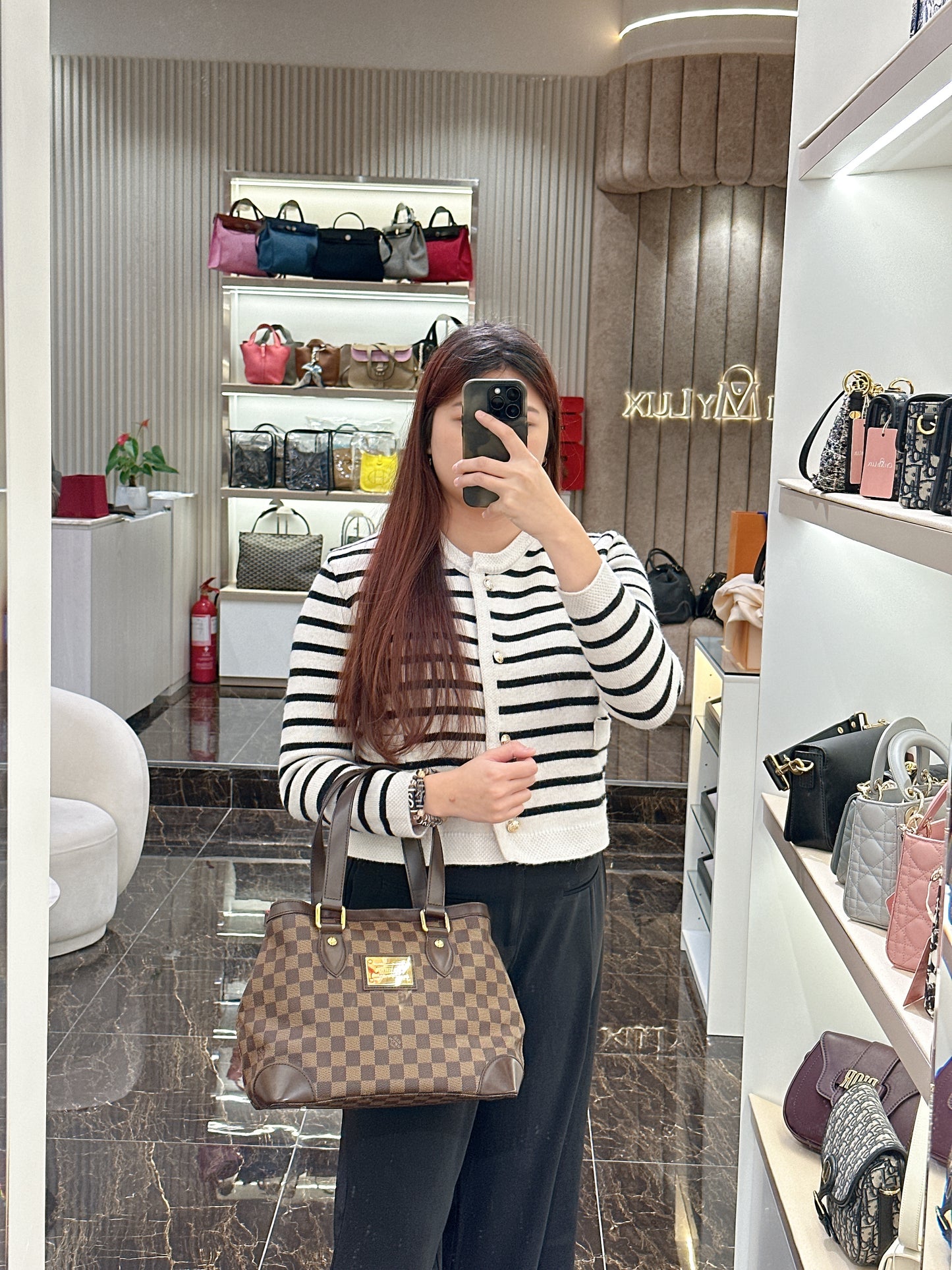 LV Hampstead Pm in Damier Ebene