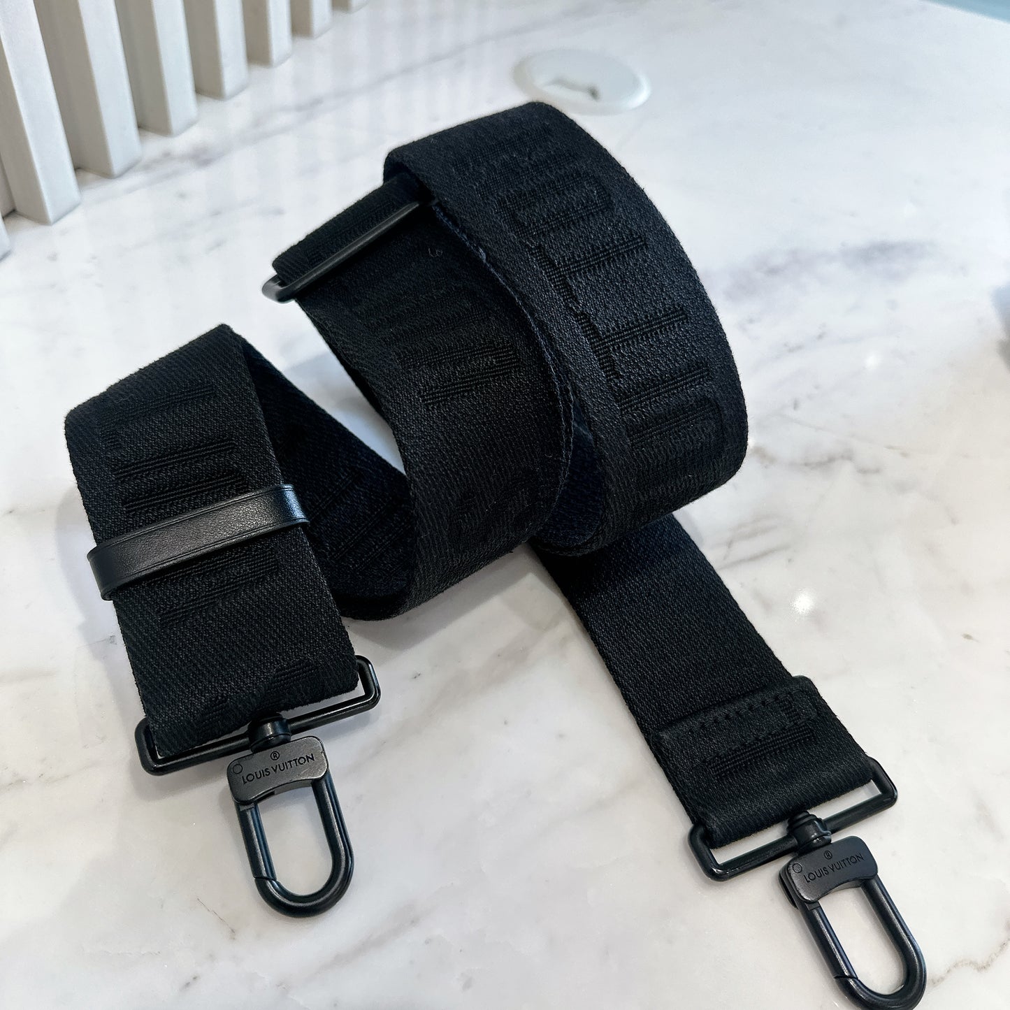 LV Monogram Macassar S Lock Messenger