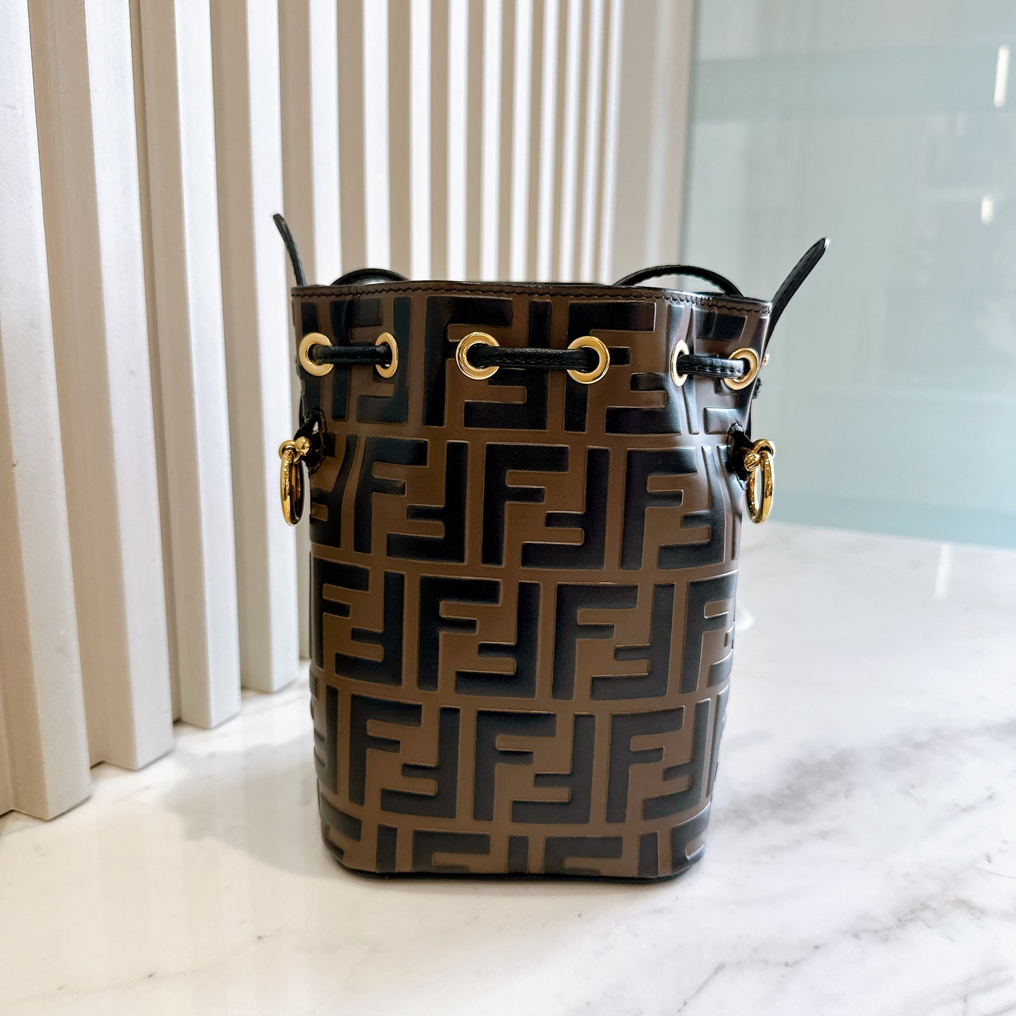 Fendi Mini Mon Tresor Brown