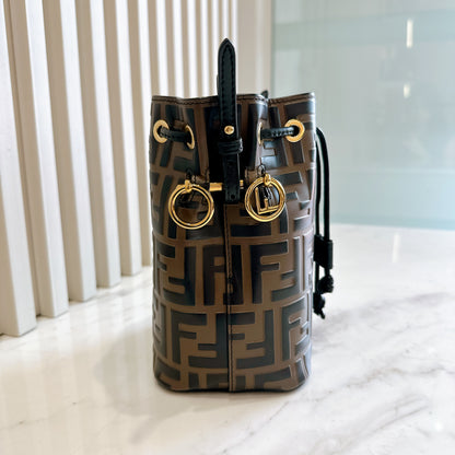 Fendi Mini Mon Tresor Brown