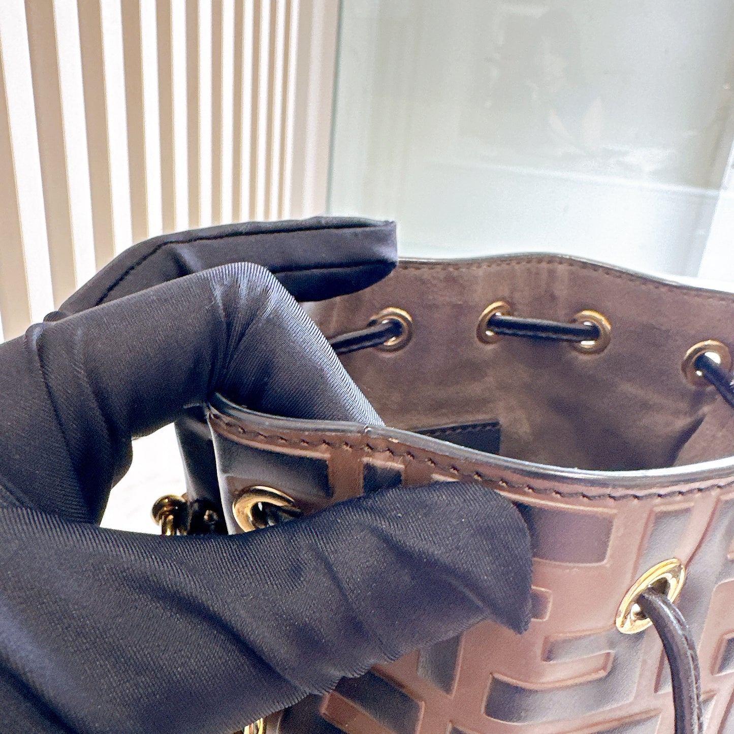 Fendi Mini Mon Tresor Brown