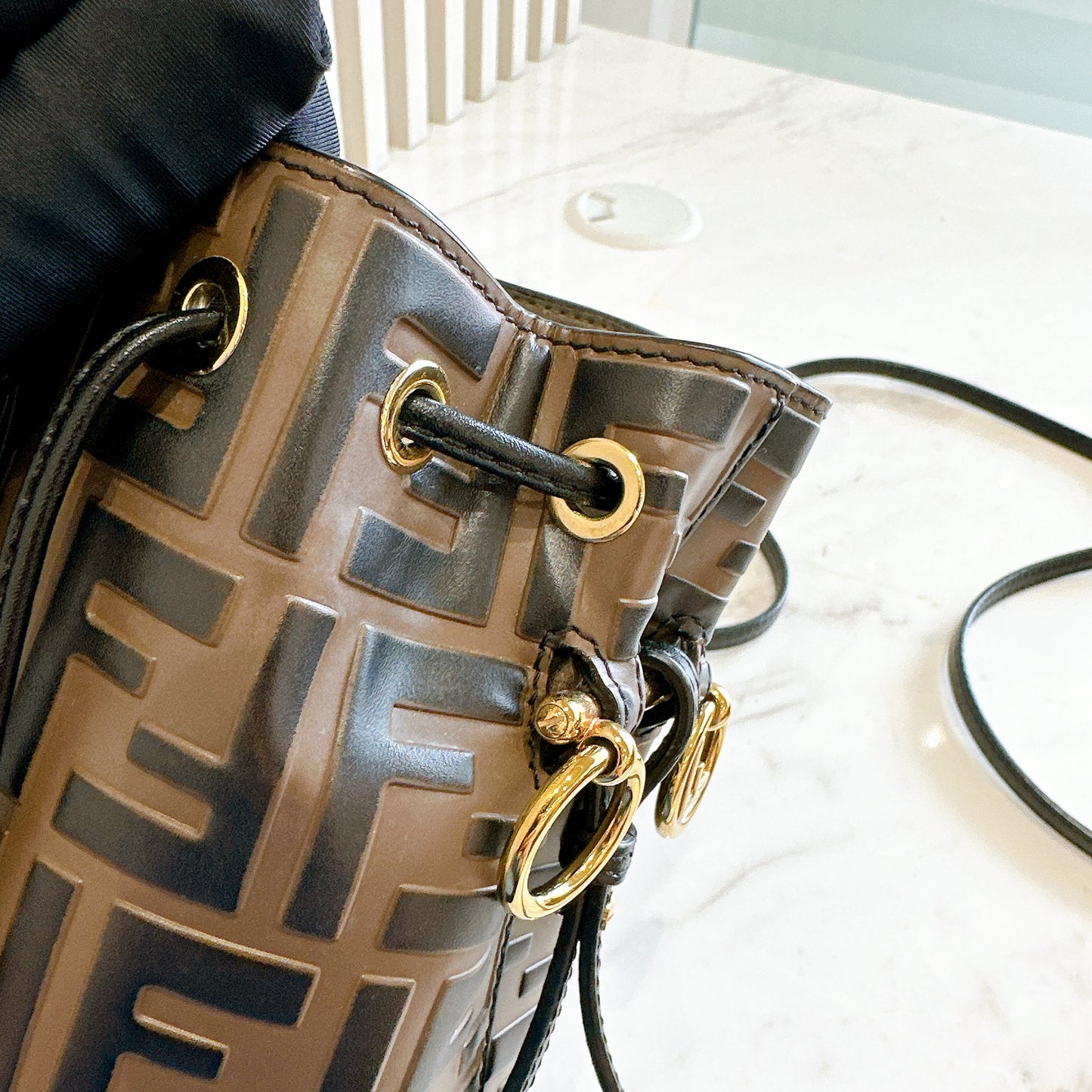 Fendi Mini Mon Tresor Brown