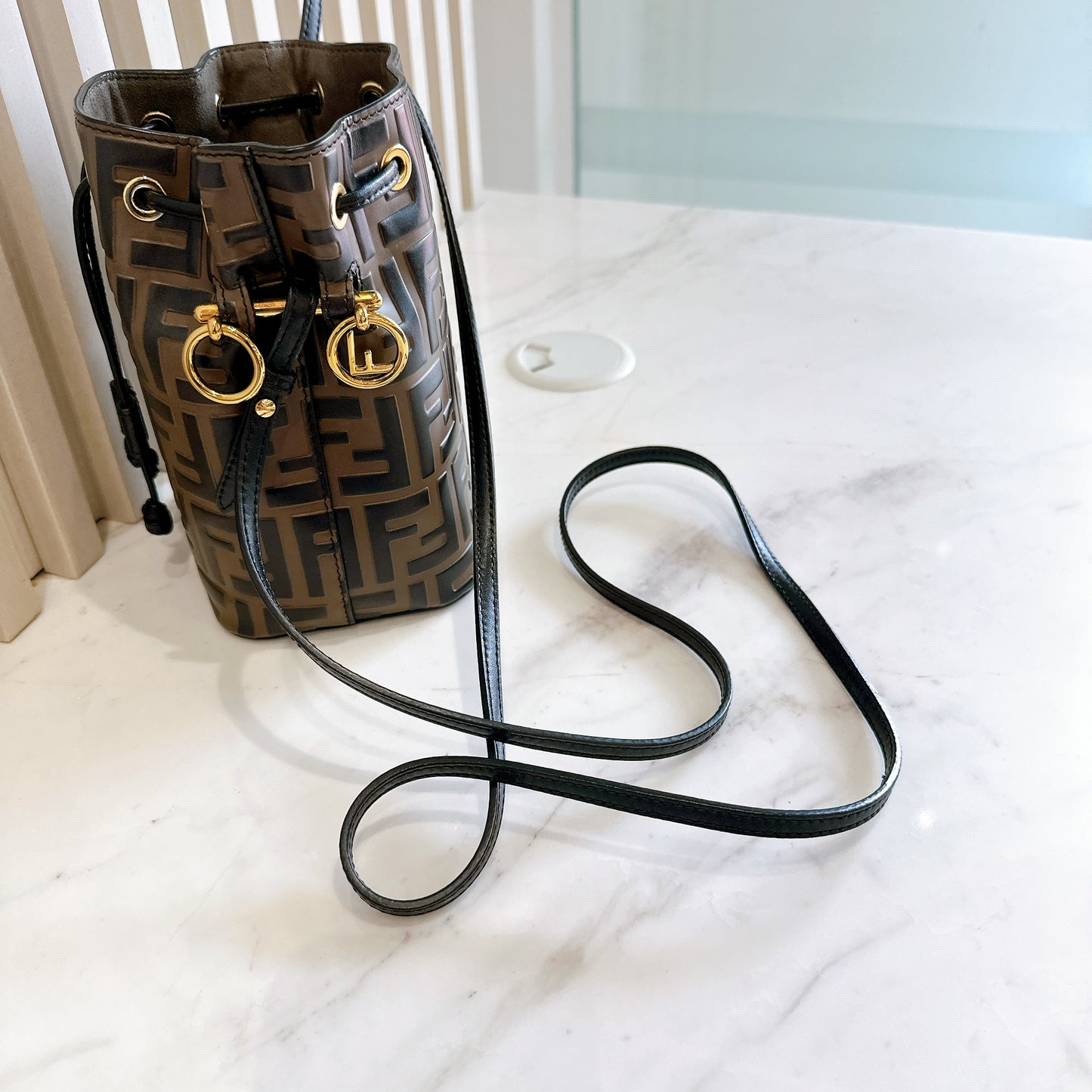Fendi Mini Mon Tresor Brown