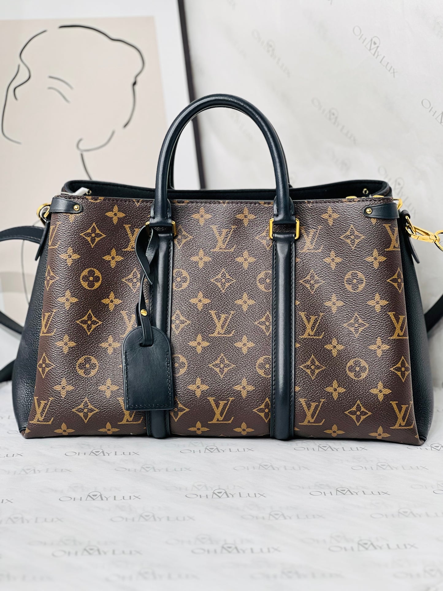 LV Monogram Soufflot MM