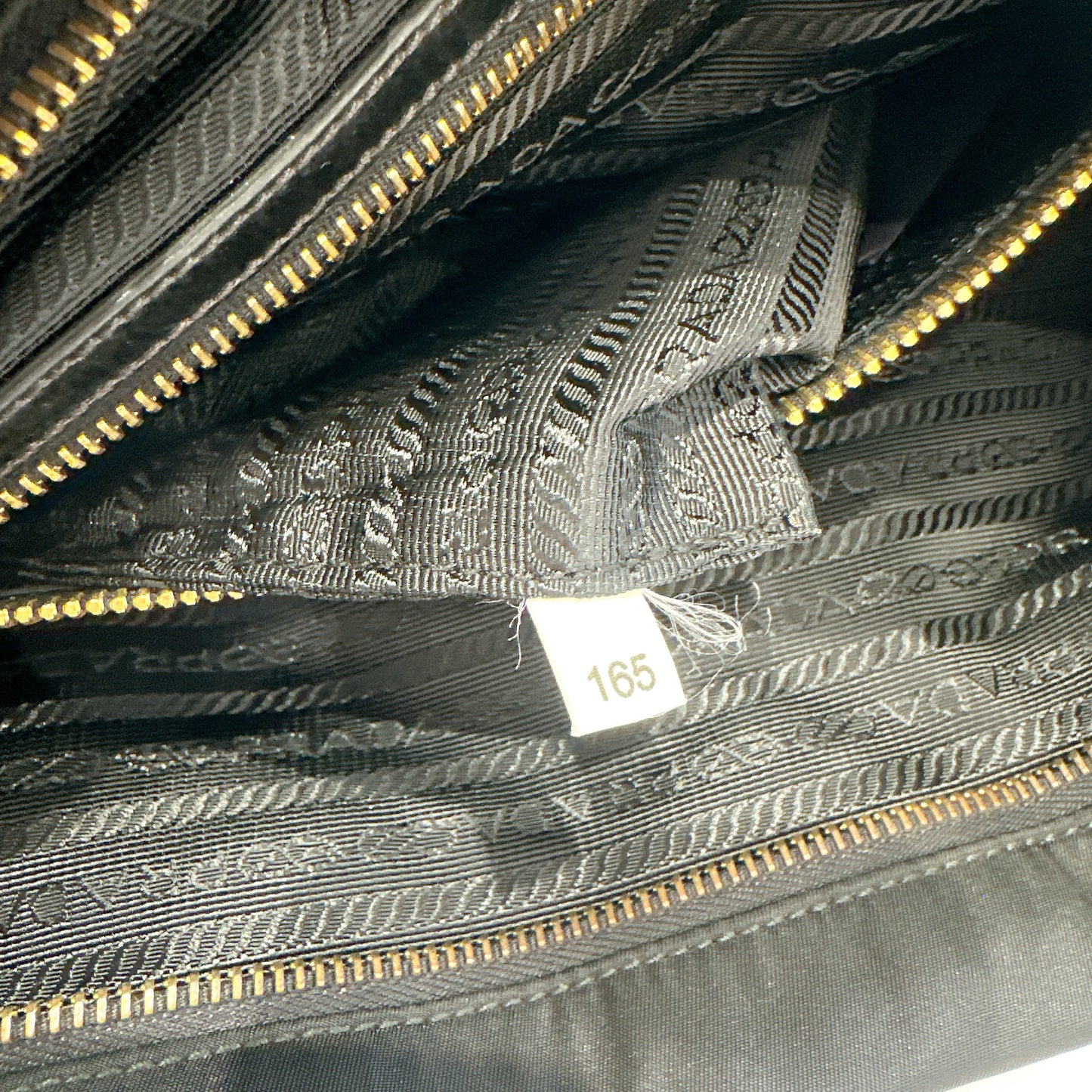 Prada Tessuto Nylon Pietre Jeweled Clutch