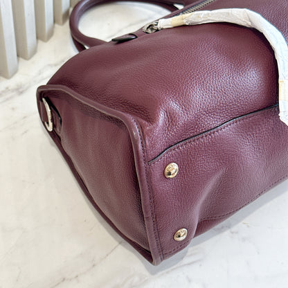 Prada Vitello Phenix Granato in Burgundy