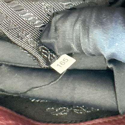 Prada Vitello Phenix Granato in Burgundy