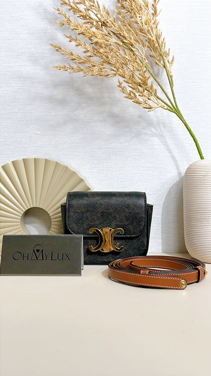 Celine Mini Triomphe Bag