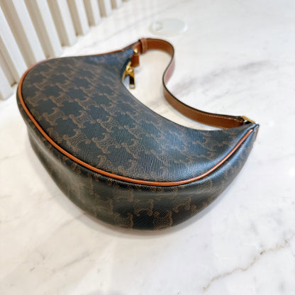 Celine Ava in Tan Triomphe Canvas