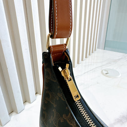 Celine Ava in Tan Triomphe Canvas