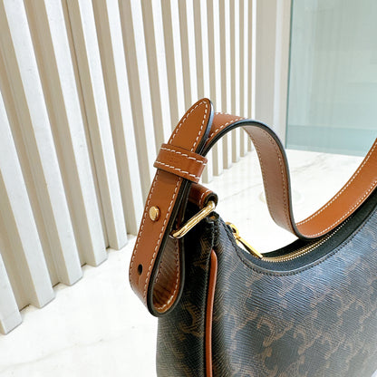 Celine Ava in Tan Triomphe Canvas