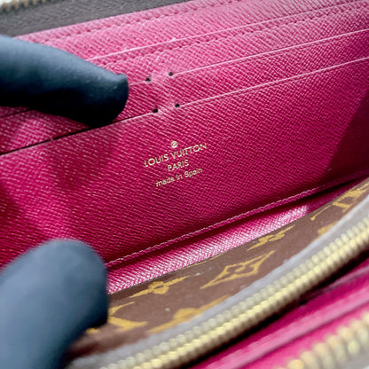 LV Monogram Clemence Wallet