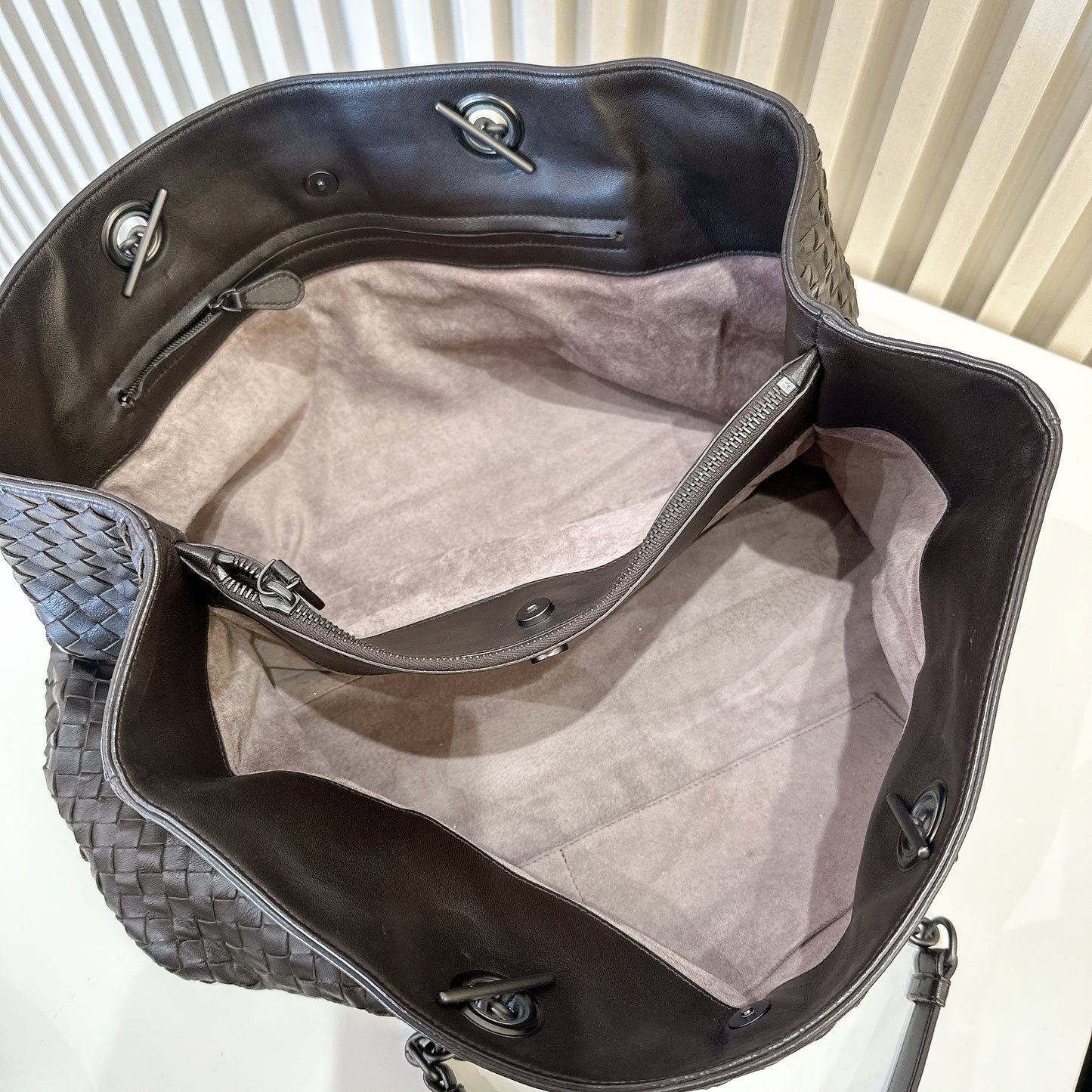 Bottega Veneta Intrecciato Medium Tote