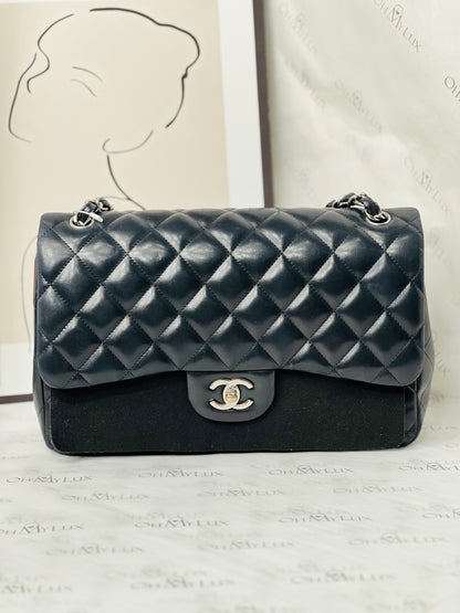 Chanel Jumbo Lambskin In SHW
