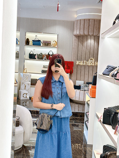 Fendi Mini Mon Tresor Brown