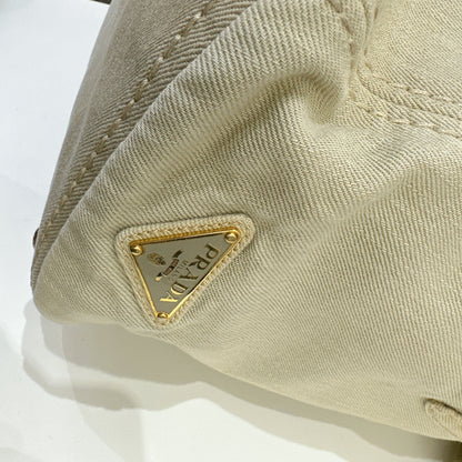 Prada Denim Canapa Tote