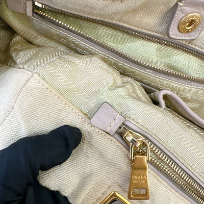Prada Denim Canapa Tote