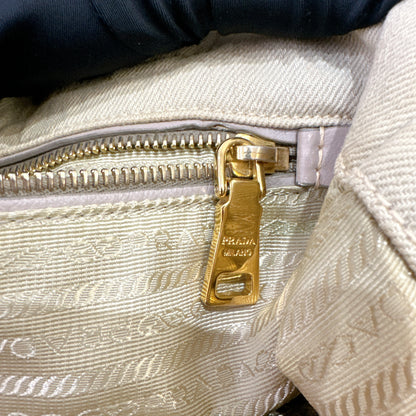 Prada Denim Canapa Tote