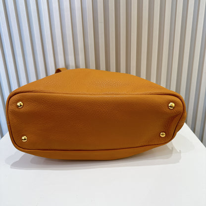 Prada Vitello Daino Leather Side Zip