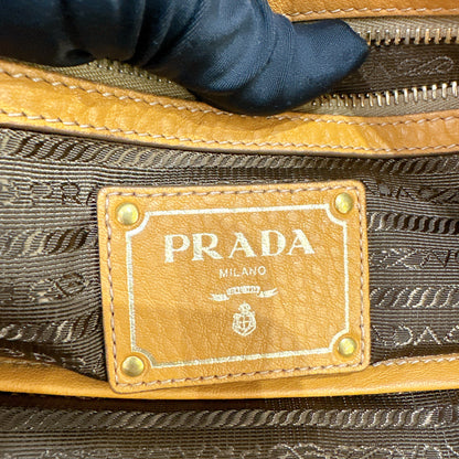 Prada Vitello Daino Leather Side Zip