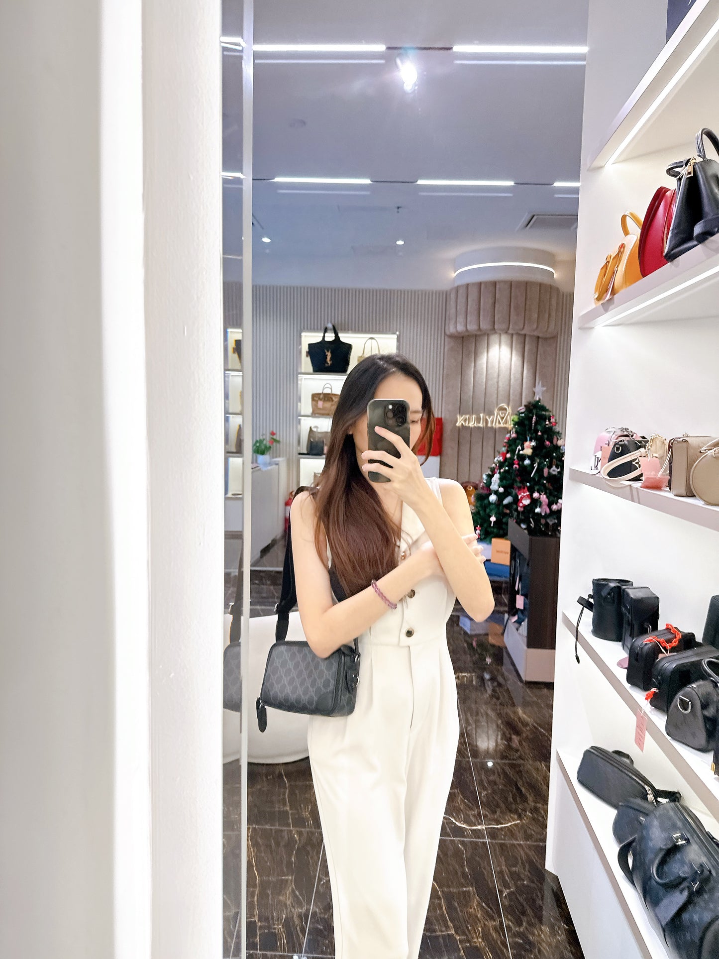 Gucci GG Emblem Mini crossbody bag