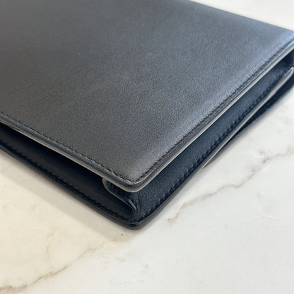 Dior Saddle Pouch in Black Calfskin