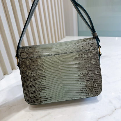Celine Teen Triomphe Bag in Lizard