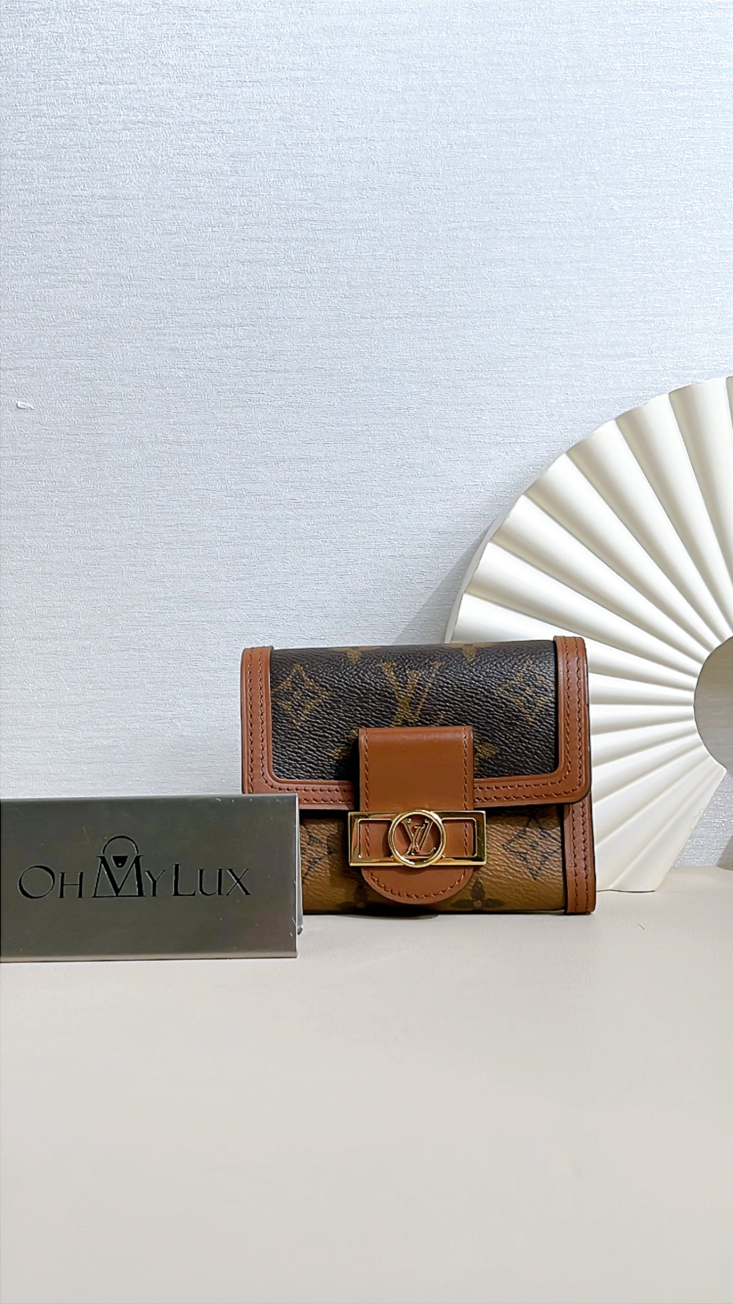 LV Reverse Monogram Dauphine Wallet