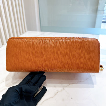 Loro Piana Extra Bag L27 OX Leather Warm Tan/Sun Gold