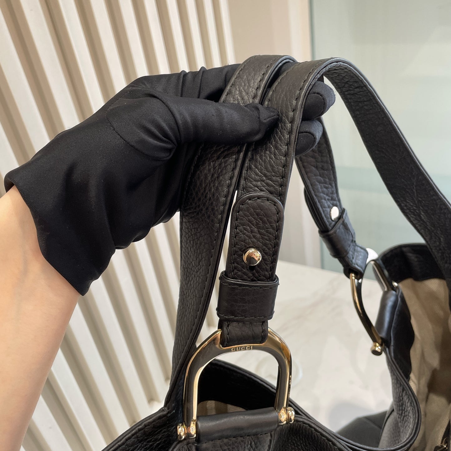 Gucci Greenwich Leather Tote Bag