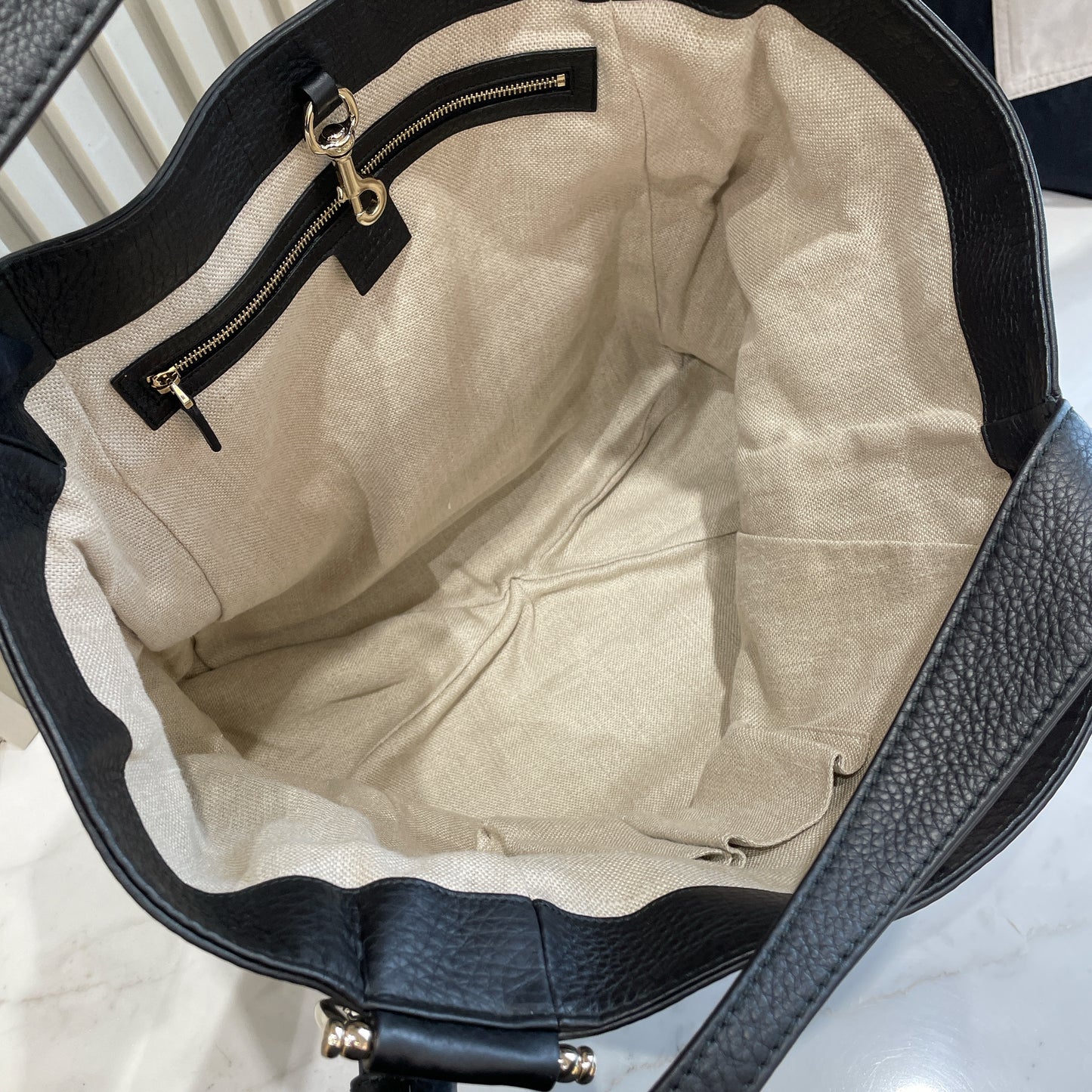 Gucci Greenwich Leather Tote Bag