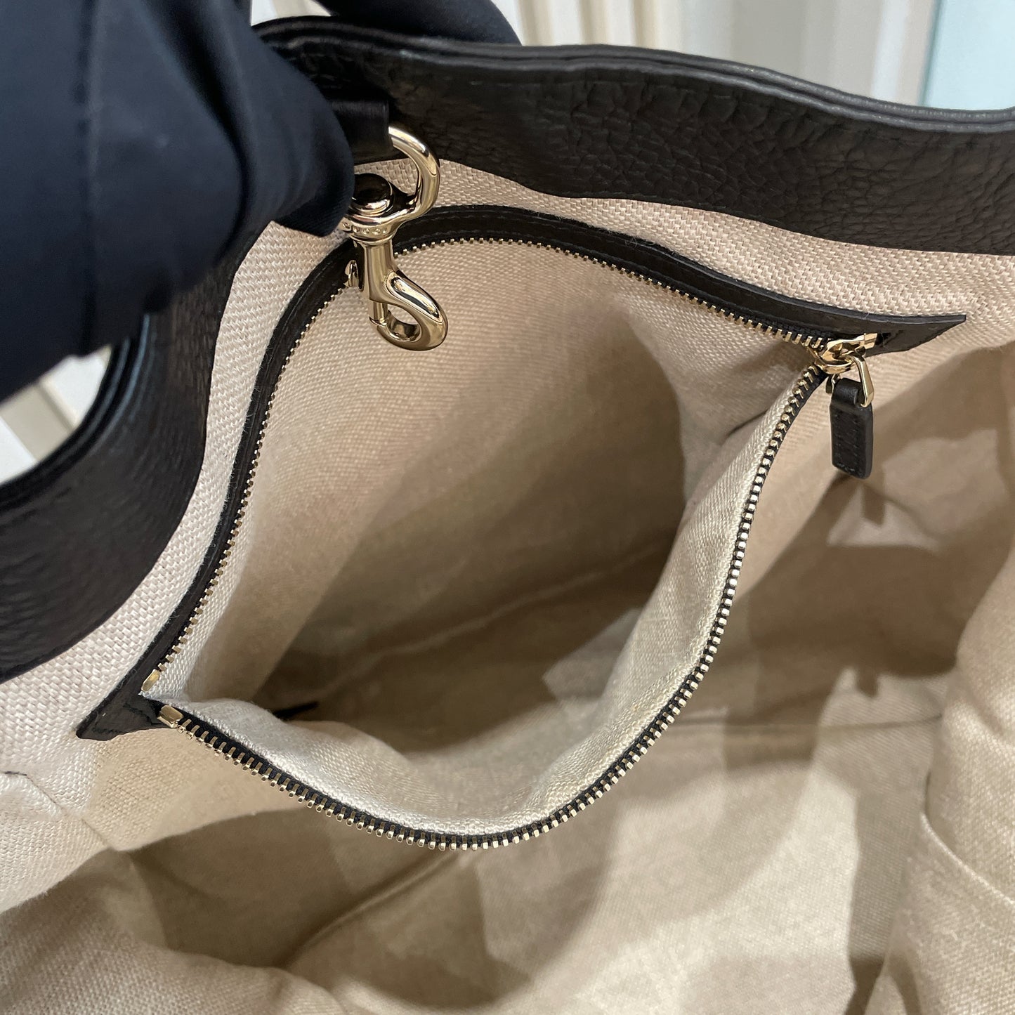 Gucci Greenwich Leather Tote Bag