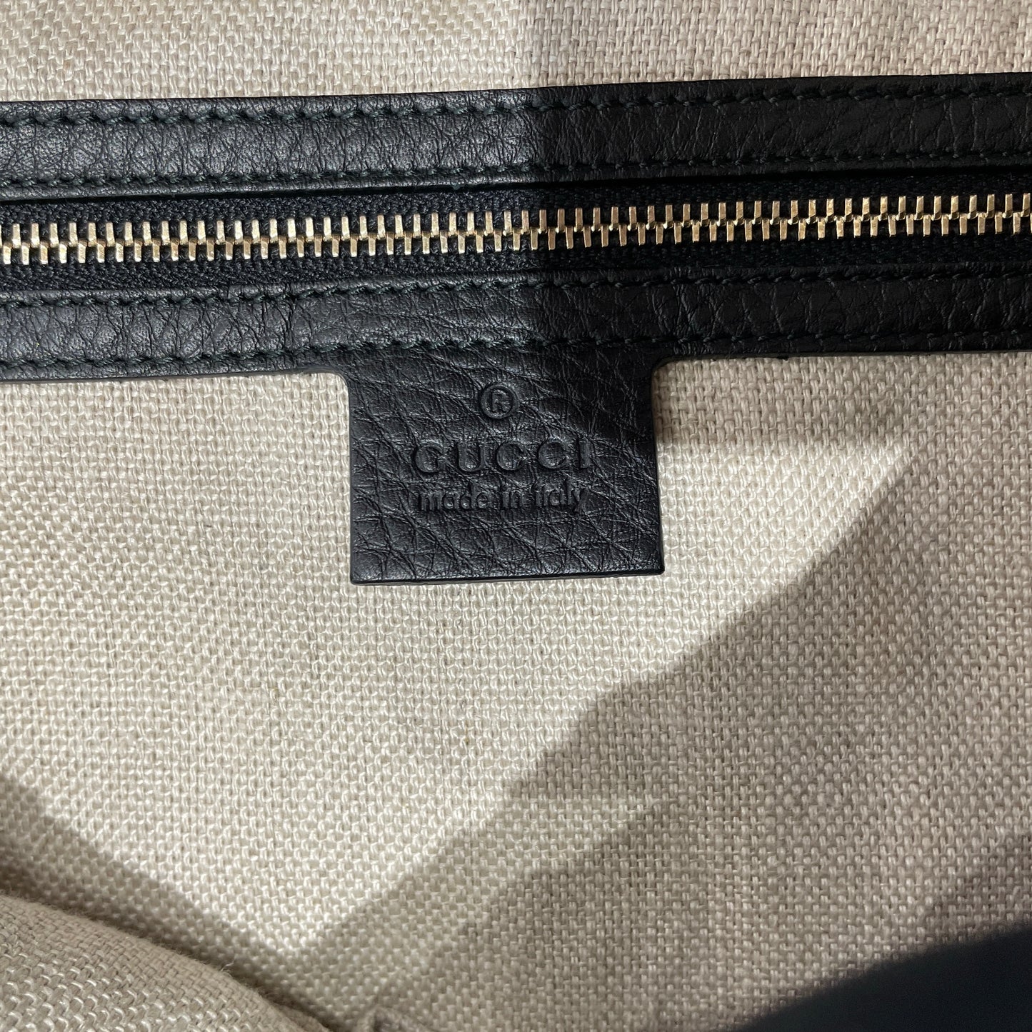 Gucci Greenwich Leather Tote Bag