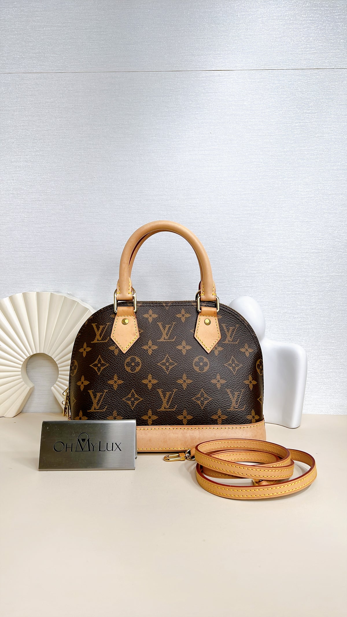 LV Monogram Alma BB