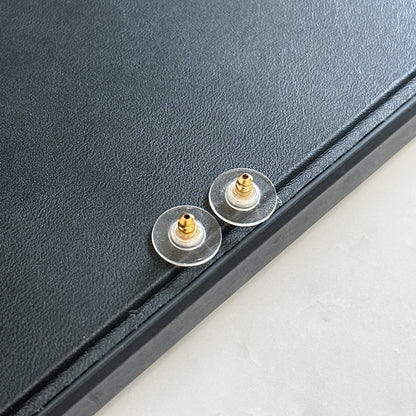 Chanel CC Pearl Drop Earrings