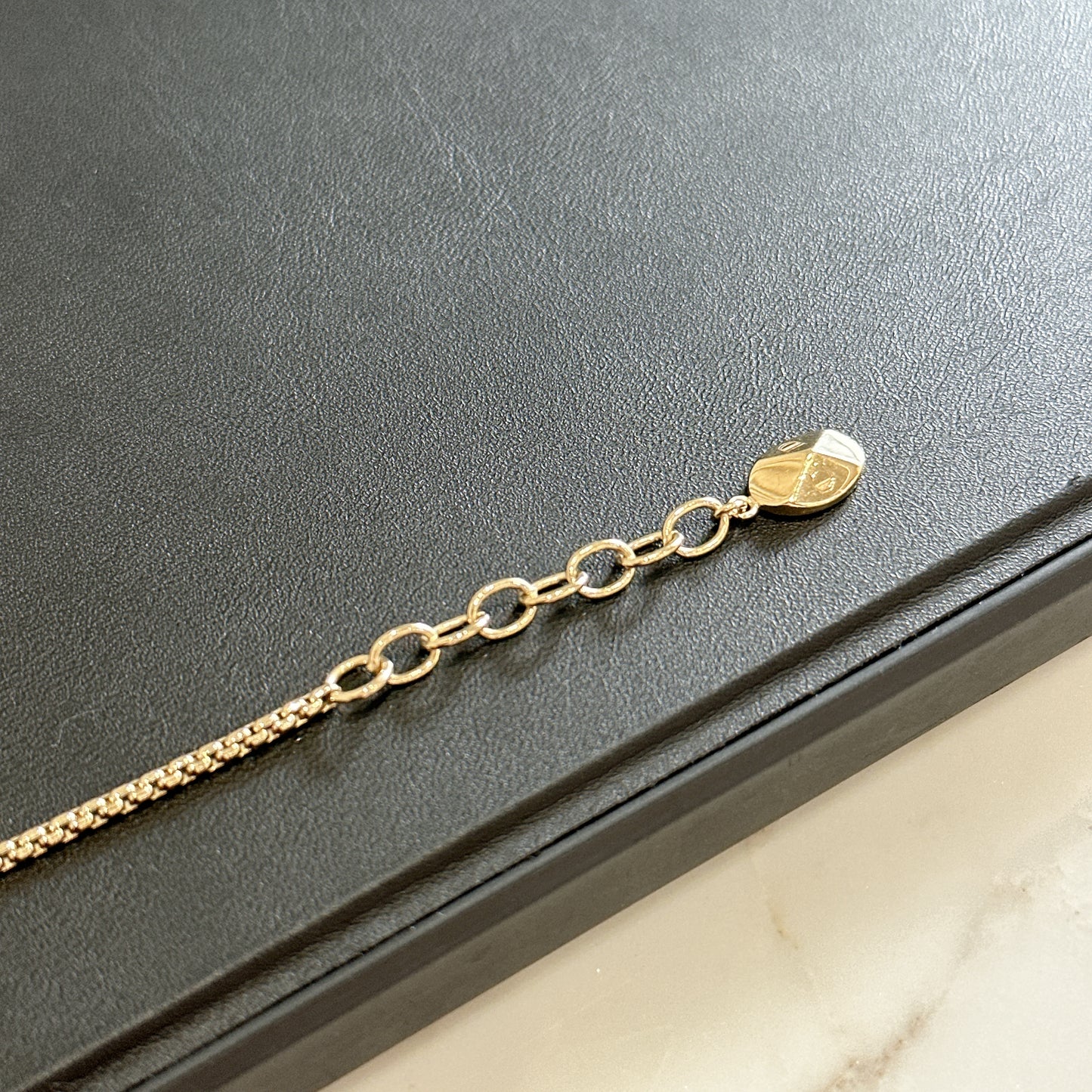 Dior Tribales Faux Pearl Gold Tone Station Bracelet