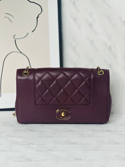 Chanel Mademoiselle in Burgundy