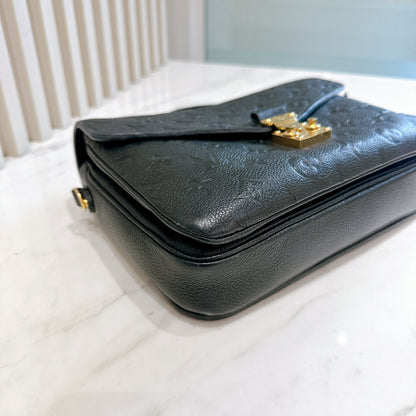 LV Metis in Black Empreinte Leather