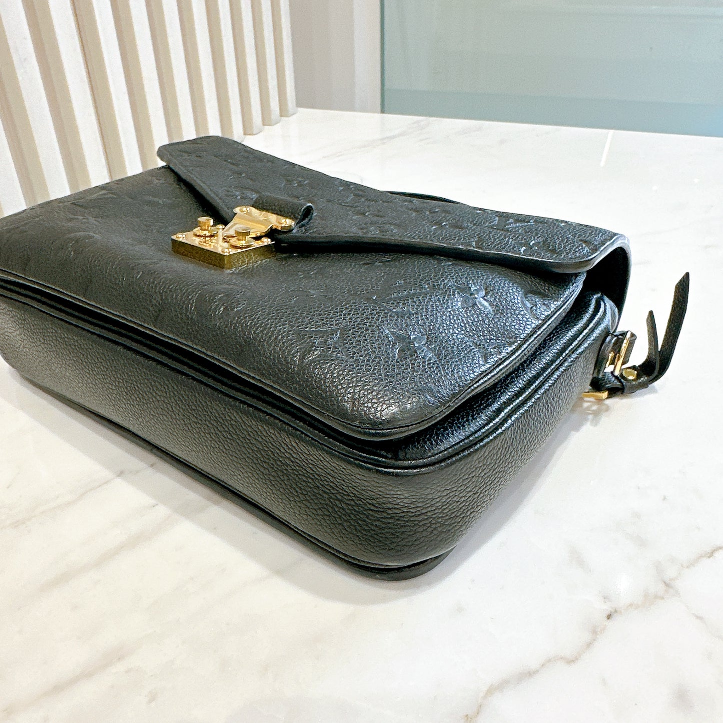 LV Metis in Black Empreinte Leather