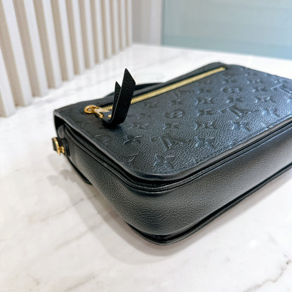 LV Metis in Black Empreinte Leather
